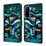 Wallet Case For Xiaomi Redmi A7 Pro 4G (171.56mm) / A7 Pro 5G / Poco C85x 5G Foldable Stand Pattern Printing PU Leather Flip Phone Cover