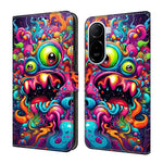 Wallet Case For Xiaomi Redmi A7 Pro 4G (171.56mm) / A7 Pro 5G / Poco C85x 5G Foldable Stand Pattern Printing PU Leather Flip Phone Cover