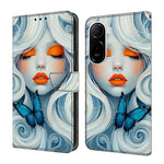 Wallet Case For Xiaomi Redmi A7 Pro 4G (171.56mm) / A7 Pro 5G / Poco C85x 5G Foldable Stand Pattern Printing PU Leather Flip Phone Cover