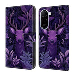 Wallet Case For Xiaomi Redmi A7 Pro 4G (171.56mm) / A7 Pro 5G / Poco C85x 5G Foldable Stand Pattern Printing PU Leather Flip Phone Cover