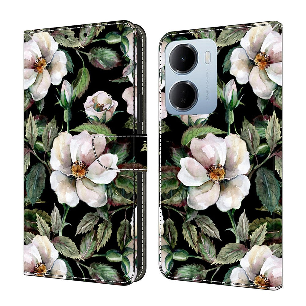 Wallet Case For Xiaomi Redmi 15a 5G / R70 5G / R70m 5G Foldable Stand Pattern Printing PU Leather Flip Phone Cover