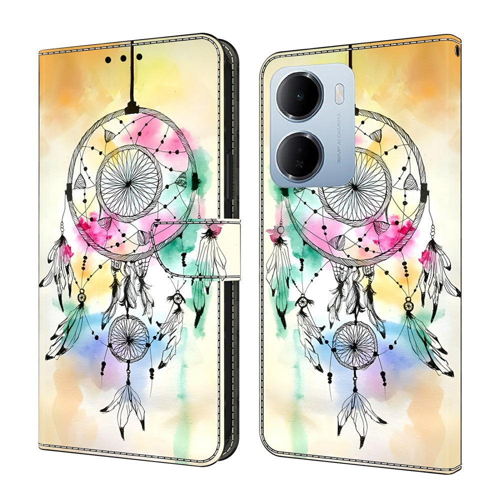 Wallet Case For Xiaomi Redmi 15a 5G / R70 5G / R70m 5G Foldable Stand Pattern Printing PU Leather Flip Phone Cover