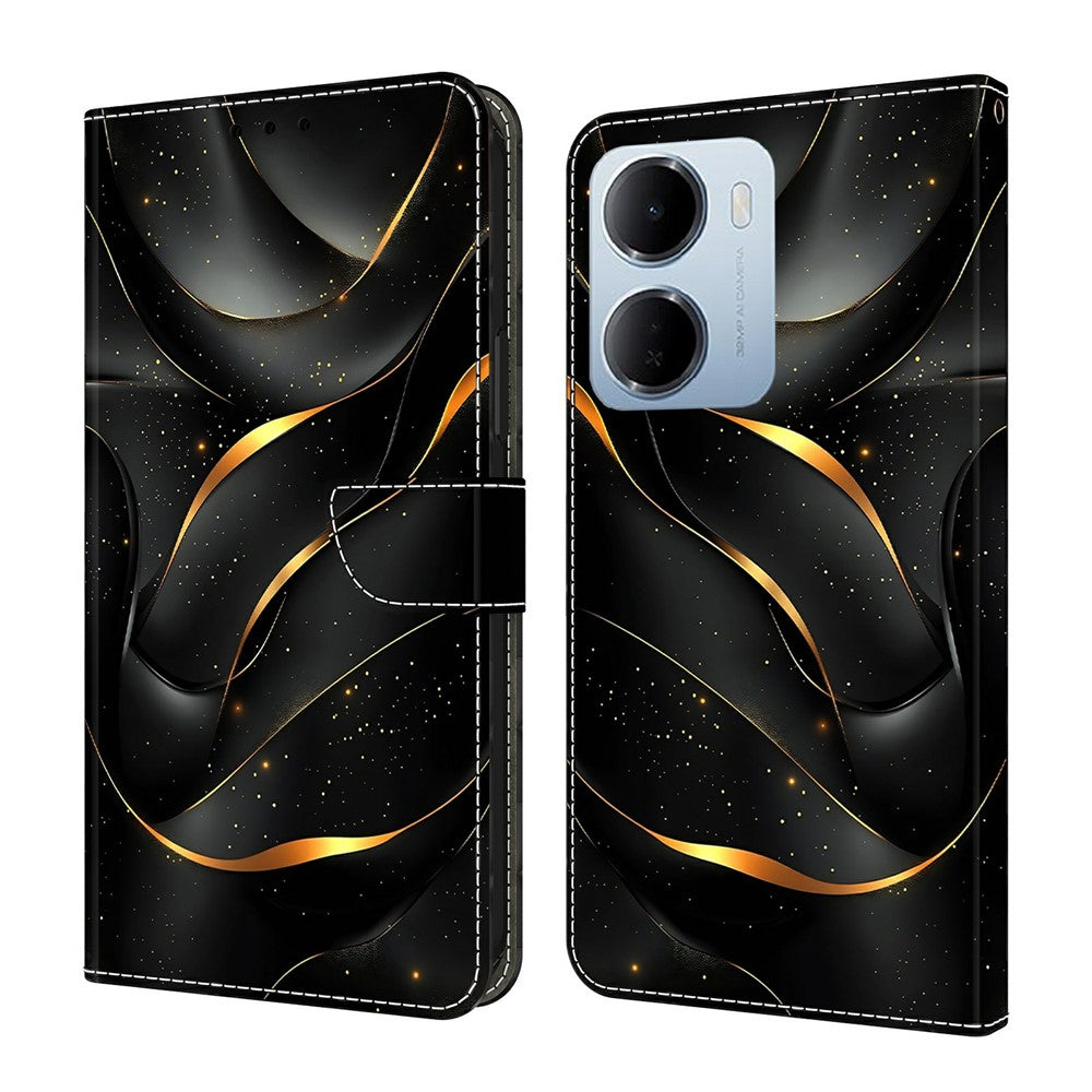 Wallet Case For Xiaomi Redmi 15a 5G / R70 5G / R70m 5G Foldable Stand Pattern Printing PU Leather Flip Phone Cover