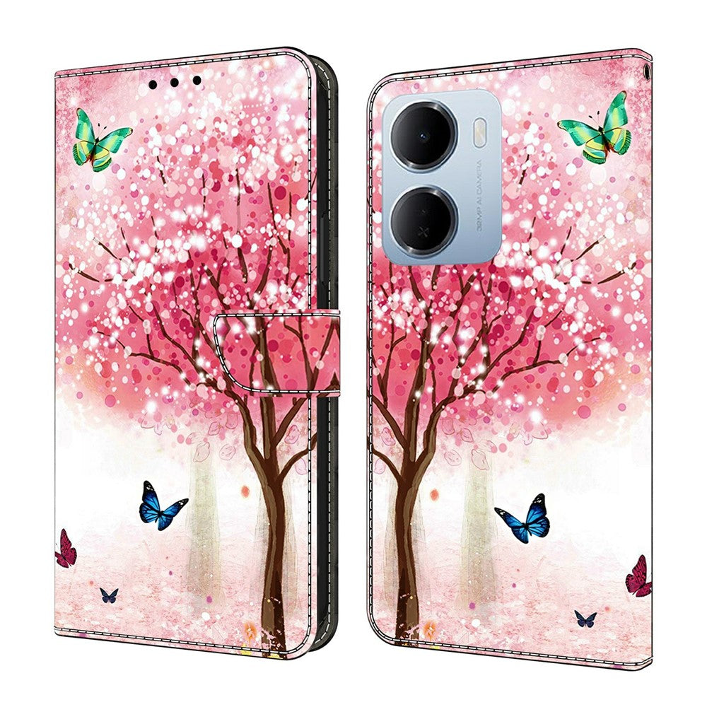Wallet Case For Xiaomi Redmi 15a 5G / R70 5G / R70m 5G Foldable Stand Pattern Printing PU Leather Flip Phone Cover