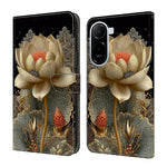 For Xiaomi Redmi A7 Pro 4G (171.56mm)  /  Redmi A7 Pro 5G  /  Poco C85x 5G Wallet Case Foldable Stand Pattern Printing Leather Flip Phone Cover