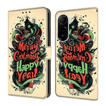 For Xiaomi Redmi A7 Pro 4G (171.56mm)  /  Redmi A7 Pro 5G  /  Poco C85x 5G Wallet Case Foldable Stand Pattern Printing Leather Flip Phone Cover