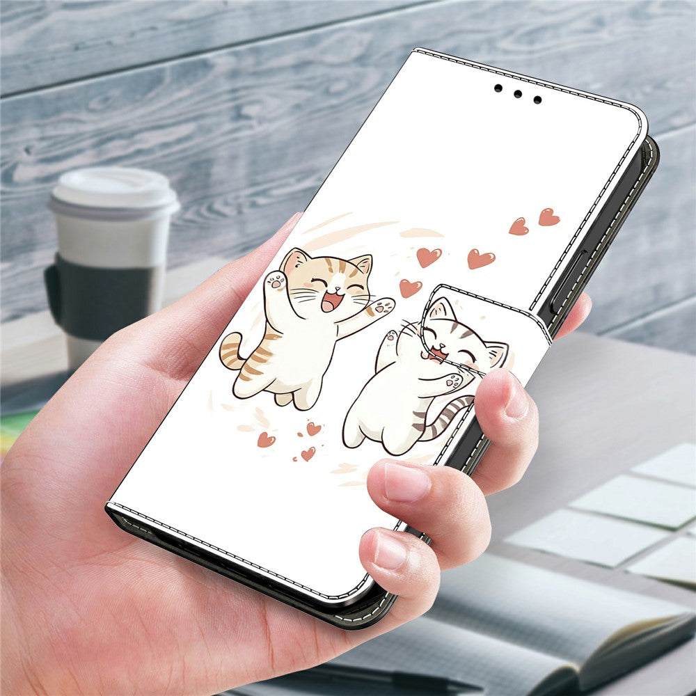 For Xiaomi Redmi 15a 5G  /  R70 5G  /  R70m 5G Wallet Case Foldable Stand Pattern Printing Leather Flip Phone Cover