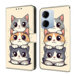 For Xiaomi Redmi 15a 5G  /  R70 5G  /  R70m 5G Wallet Case Foldable Stand Pattern Printing Leather Flip Phone Cover