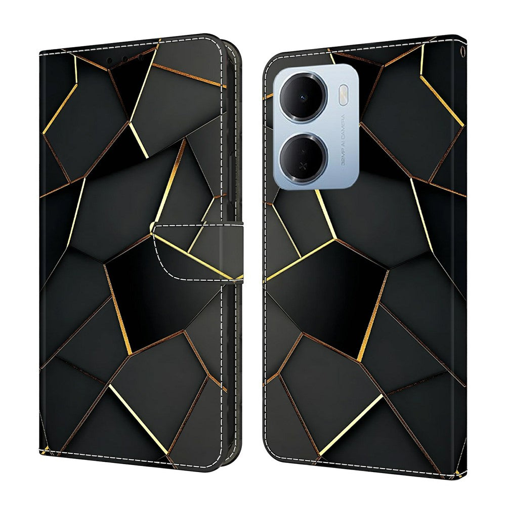 For Xiaomi Redmi 15a 5G  /  R70 5G  /  R70m 5G Wallet Case Foldable Stand Pattern Printing Leather Flip Phone Cover