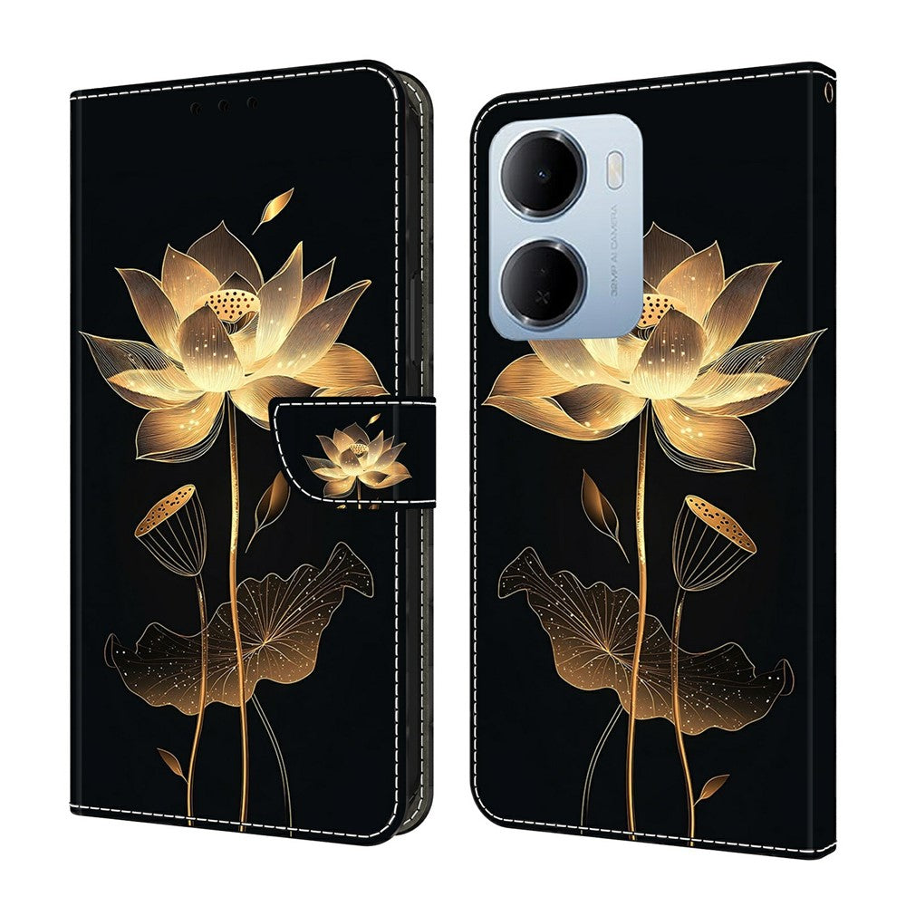 For Xiaomi Redmi 15a 5G  /  R70 5G  /  R70m 5G Wallet Case Foldable Stand Pattern Printing Leather Flip Phone Cover