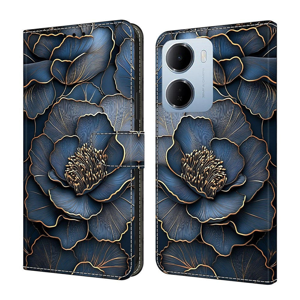 For Xiaomi Redmi 15a 5G  /  R70 5G  /  R70m 5G Wallet Case Foldable Stand Pattern Printing Leather Flip Phone Cover