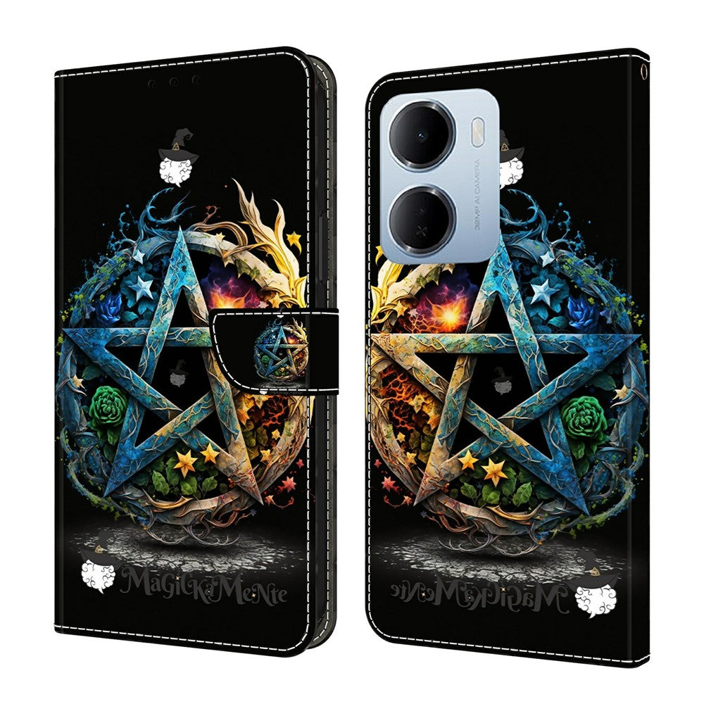 For Xiaomi Redmi 15a 5G  /  R70 5G  /  R70m 5G Wallet Case Foldable Stand Pattern Printing Leather Flip Phone Cover