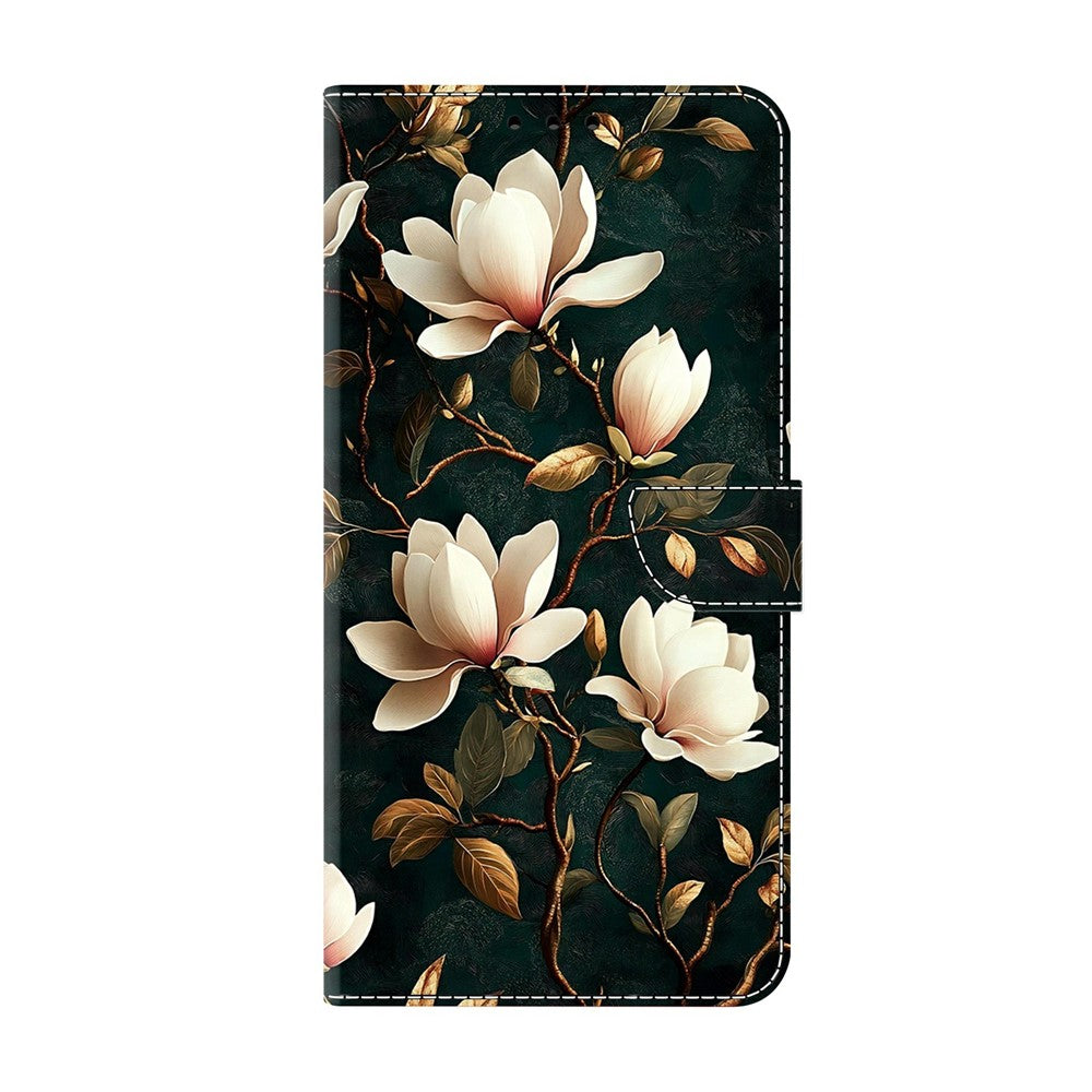 For Xiaomi Redmi A7 Pro 4G (171.56mm)  /  Redmi A7 Pro 5G  /  Poco C85x 5G Wallet Stand Case Pattern Printing Leather Phone Cover