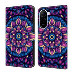 For Xiaomi Redmi A7 Pro 4G (171.56mm)  /  Redmi A7 Pro 5G  /  Poco C85x 5G Wallet Stand Case Pattern Printing Leather Phone Cover
