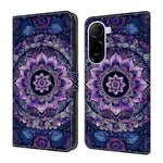 For Xiaomi Redmi A7 Pro 4G (171.56mm)  /  Redmi A7 Pro 5G  /  Poco C85x 5G Wallet Stand Case Pattern Printing Leather Phone Cover