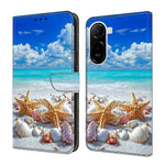 For Xiaomi Redmi A7 Pro 4G (171.56mm)  /  Redmi A7 Pro 5G  /  Poco C85x 5G Wallet Stand Case Pattern Printing Leather Phone Cover