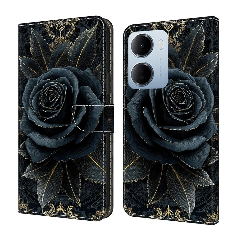 For Xiaomi Redmi 15a 5G  /  R70 5G  /  R70m 5G Wallet Stand Case Pattern Printing Leather Phone Cover