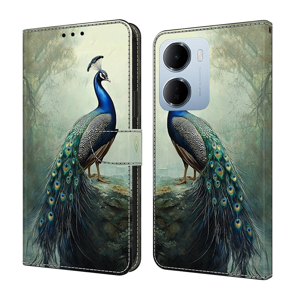 For Xiaomi Redmi 15a 5G  /  R70 5G  /  R70m 5G Wallet Stand Case Pattern Printing Leather Phone Cover