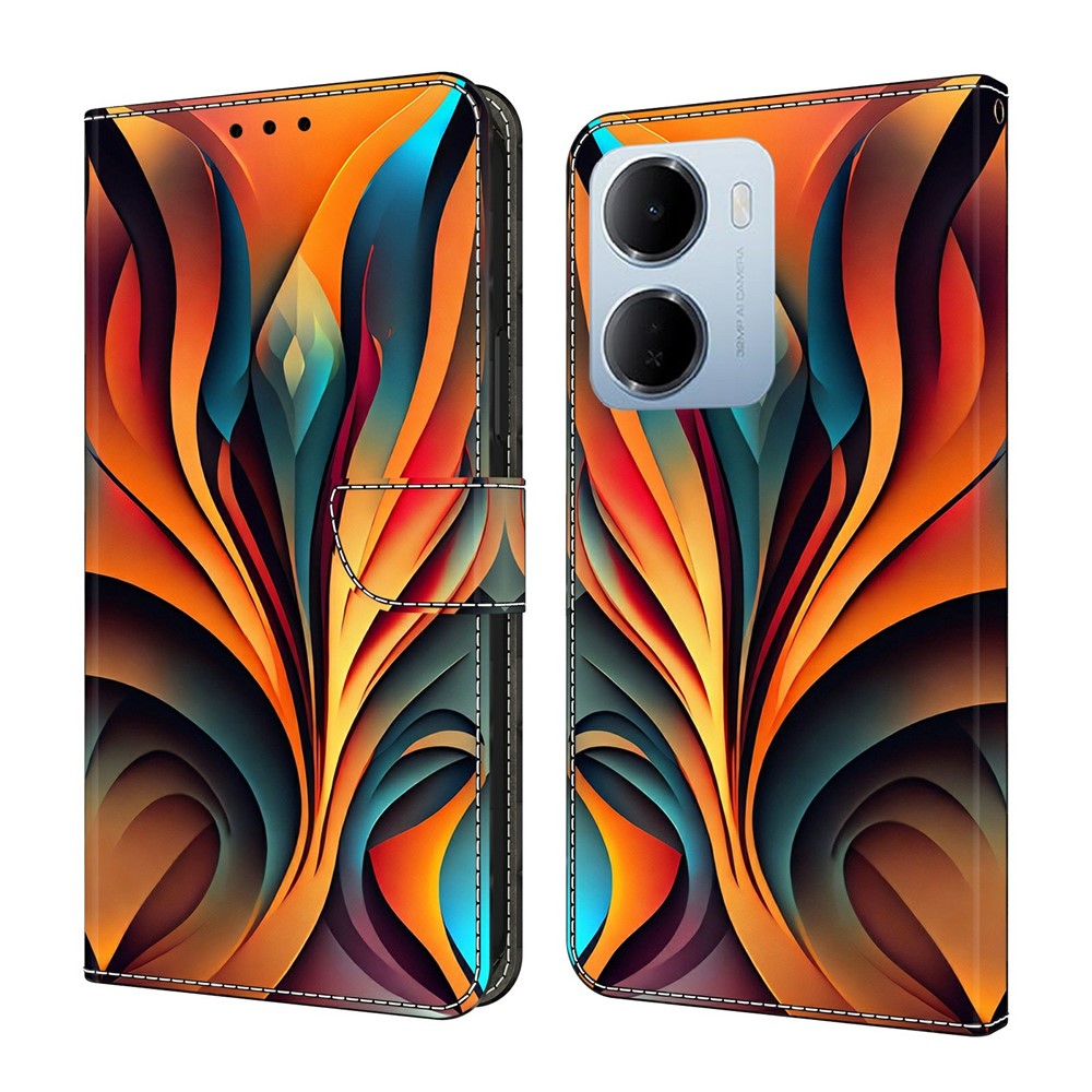 For Xiaomi Redmi 15a 5G  /  R70 5G  /  R70m 5G Wallet Stand Case Pattern Printing Leather Phone Cover