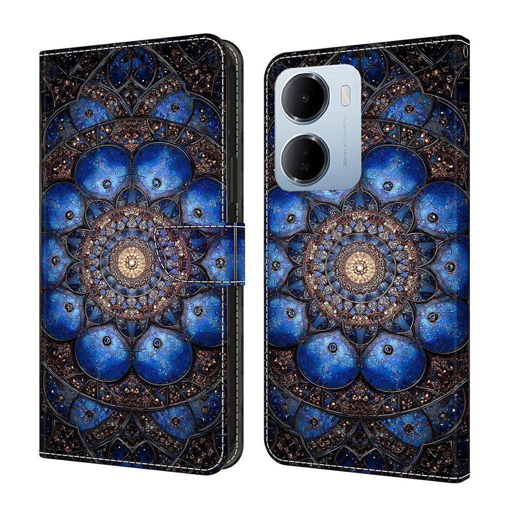 For Xiaomi Redmi 15a 5G  /  R70 5G  /  R70m 5G Wallet Stand Case Pattern Printing Leather Phone Cover