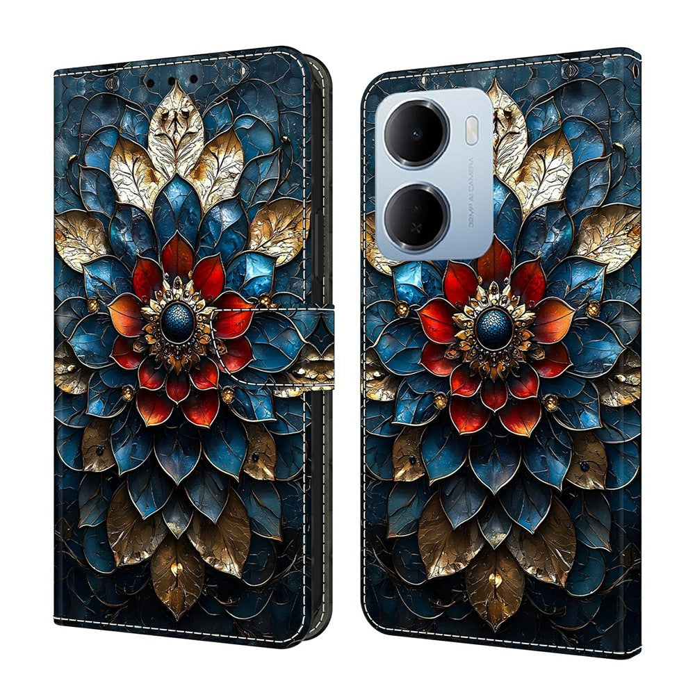 For Xiaomi Redmi 15a 5G  /  R70 5G  /  R70m 5G Wallet Stand Case Pattern Printing Leather Phone Cover
