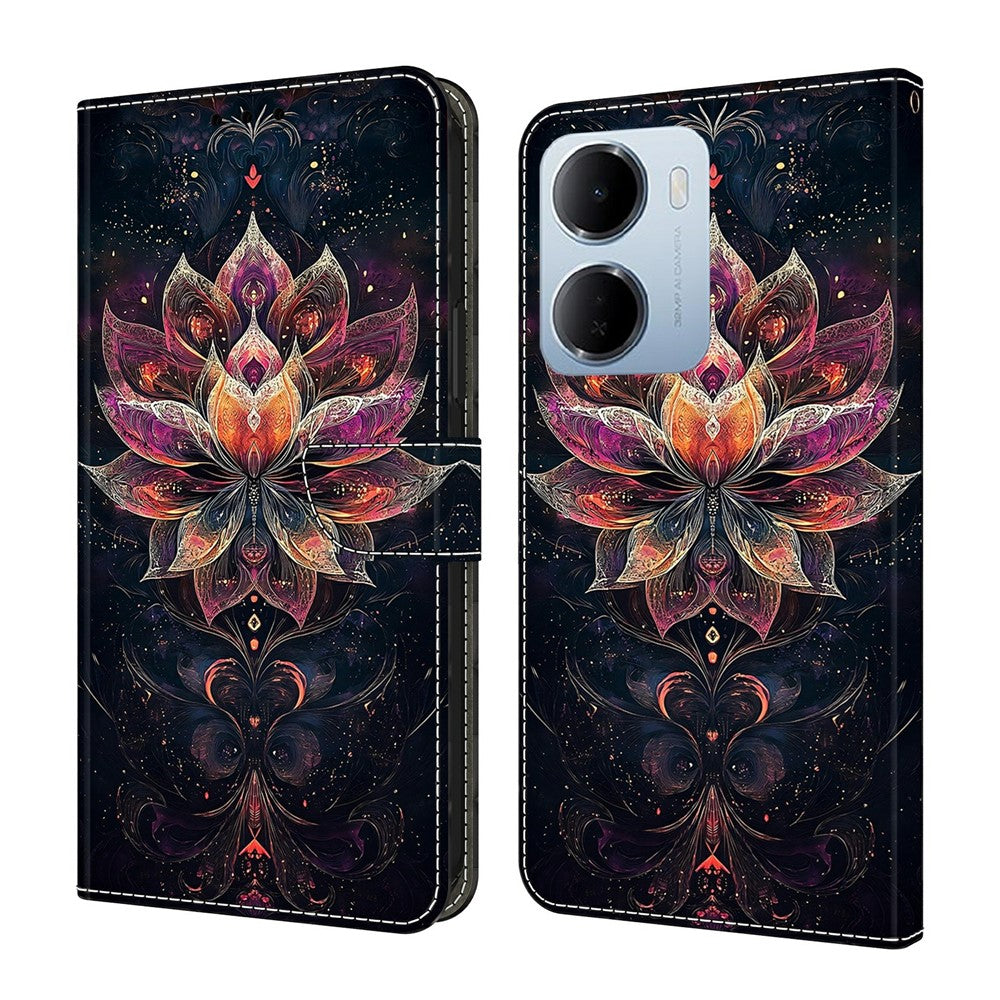 For Xiaomi Redmi 15a 5G  /  R70 5G  /  R70m 5G Wallet Stand Case Pattern Printing Leather Phone Cover