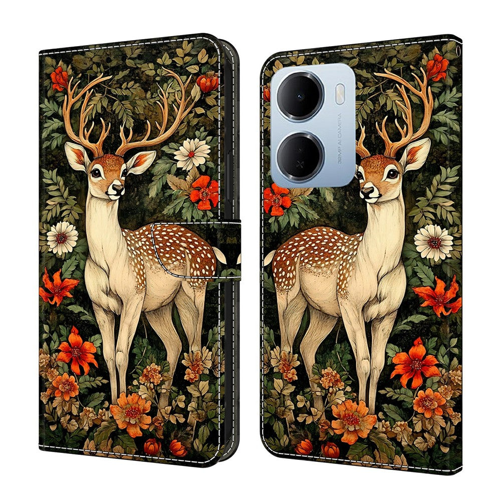 For Xiaomi Redmi 15a 5G  /  R70 5G  /  R70m 5G Wallet Stand Case Pattern Printing Leather Phone Cover