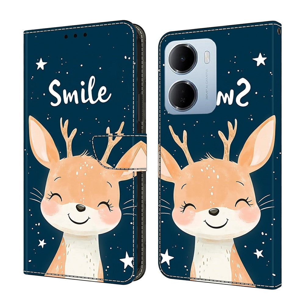 For Xiaomi Redmi 15a 5G  /  R70 5G  /  R70m 5G Wallet Stand Case Pattern Printing Leather Phone Cover