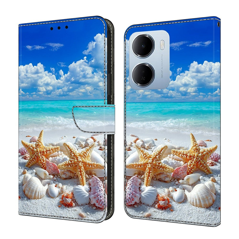 For Xiaomi Redmi 15a 5G  /  R70 5G  /  R70m 5G Wallet Stand Case Pattern Printing Leather Phone Cover