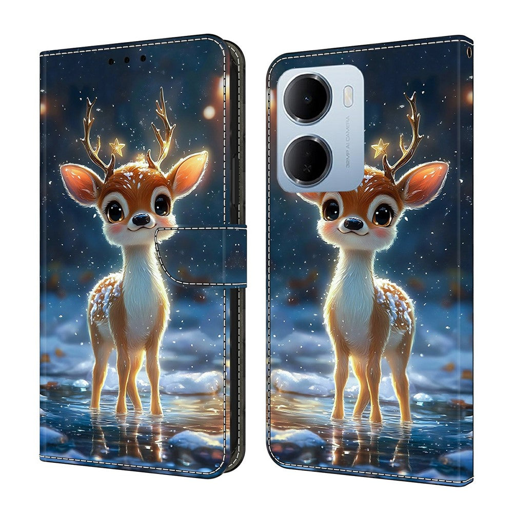 For Xiaomi Redmi 15a 5G  /  R70 5G  /  R70m 5G Wallet Stand Case Pattern Printing Leather Phone Cover