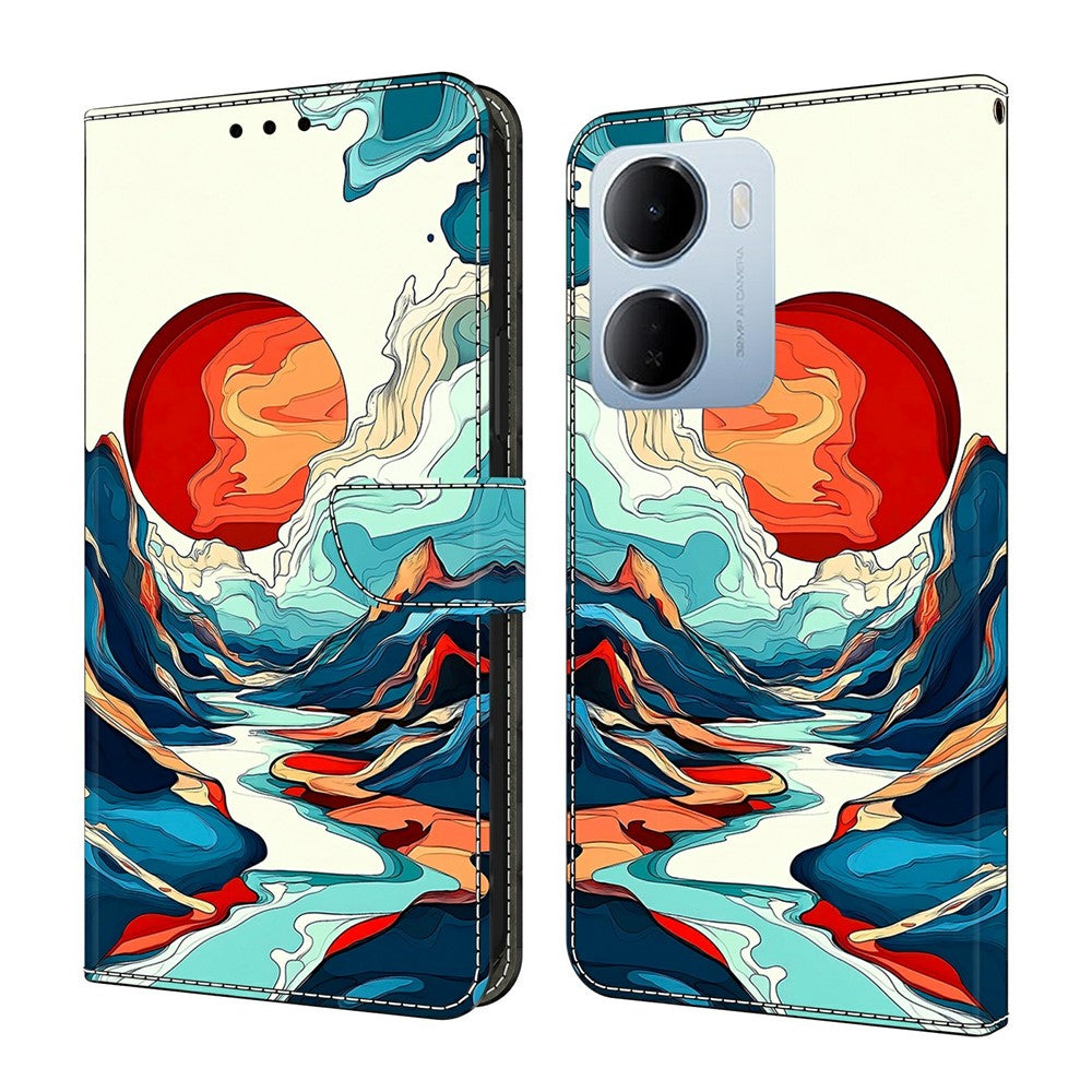 For Xiaomi Redmi 15a 5G  /  R70 5G  /  R70m 5G Wallet Stand Case Pattern Printing Leather Phone Cover