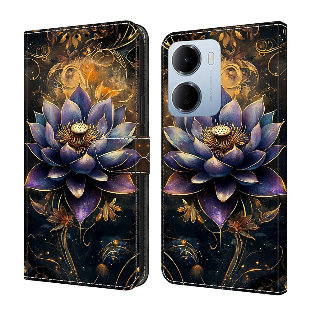 For Xiaomi Redmi 15a 5G  /  R70 5G  /  R70m 5G Wallet Stand Case Pattern Printing Leather Phone Cover