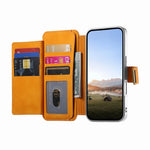 For Samsung Galaxy A27 5G Case RFID Blocking Detachable Magnetic Leather Phone Cover with Ring Holder
