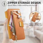 For Samsung Galaxy A27 5G Case RFID Blocking Detachable Magnetic Leather Phone Cover with Ring Holder