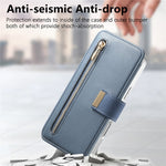 Til Samsung Galaxy A08 5G / A08 4G / A07 5G / A07 4G Cover RFID Blokerende Aftageligt Magnetisk Læder Telefoncover med Ringholder