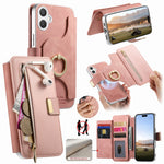 Til Samsung Galaxy A08 5G / A08 4G / A07 5G / A07 4G Cover RFID Blokerende Aftageligt Magnetisk Læder Telefoncover med Ringholder