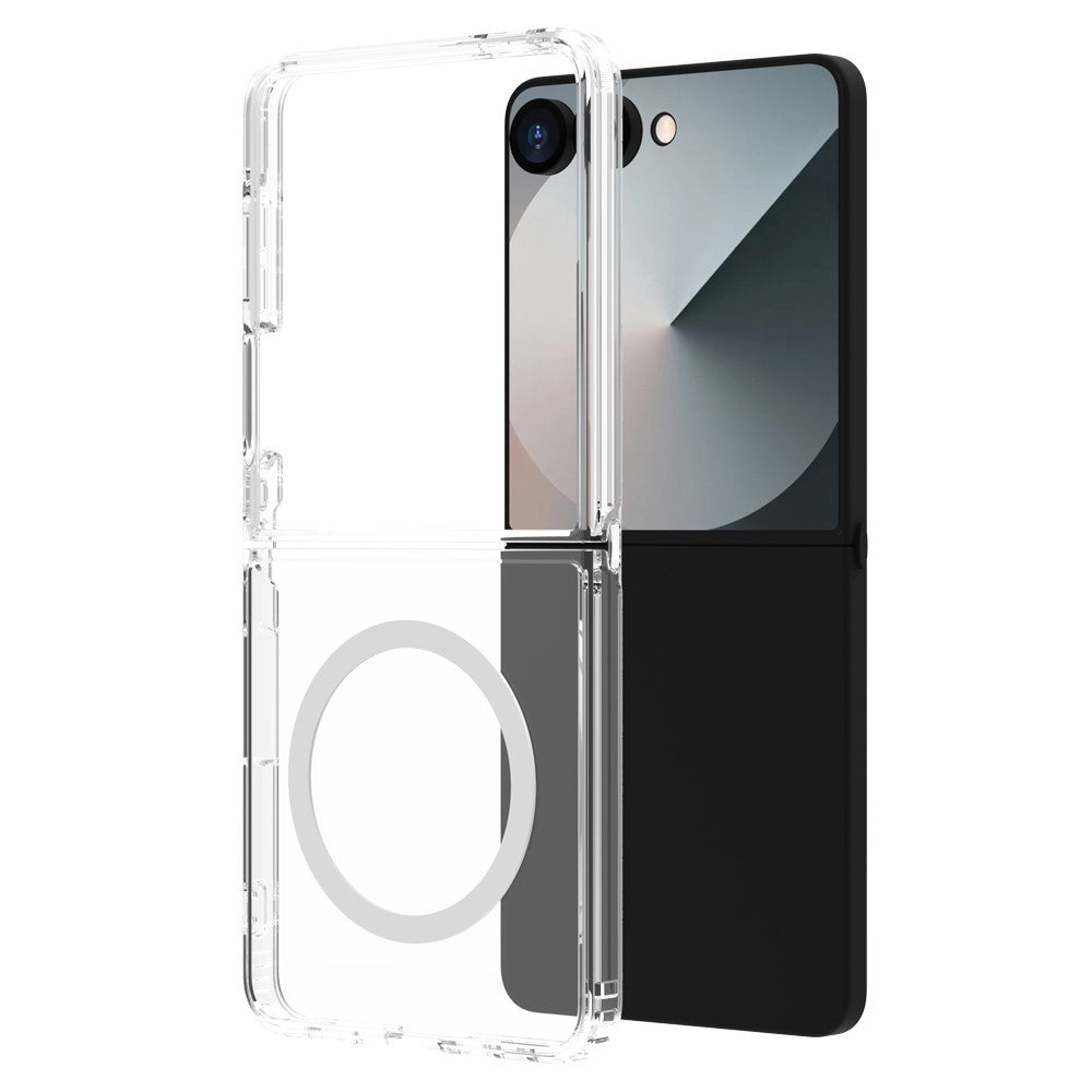 LEREACH TOC Series for Samsung Galaxy Z Flip8 Magnetic Case TPU + Acrylic Phone Cover