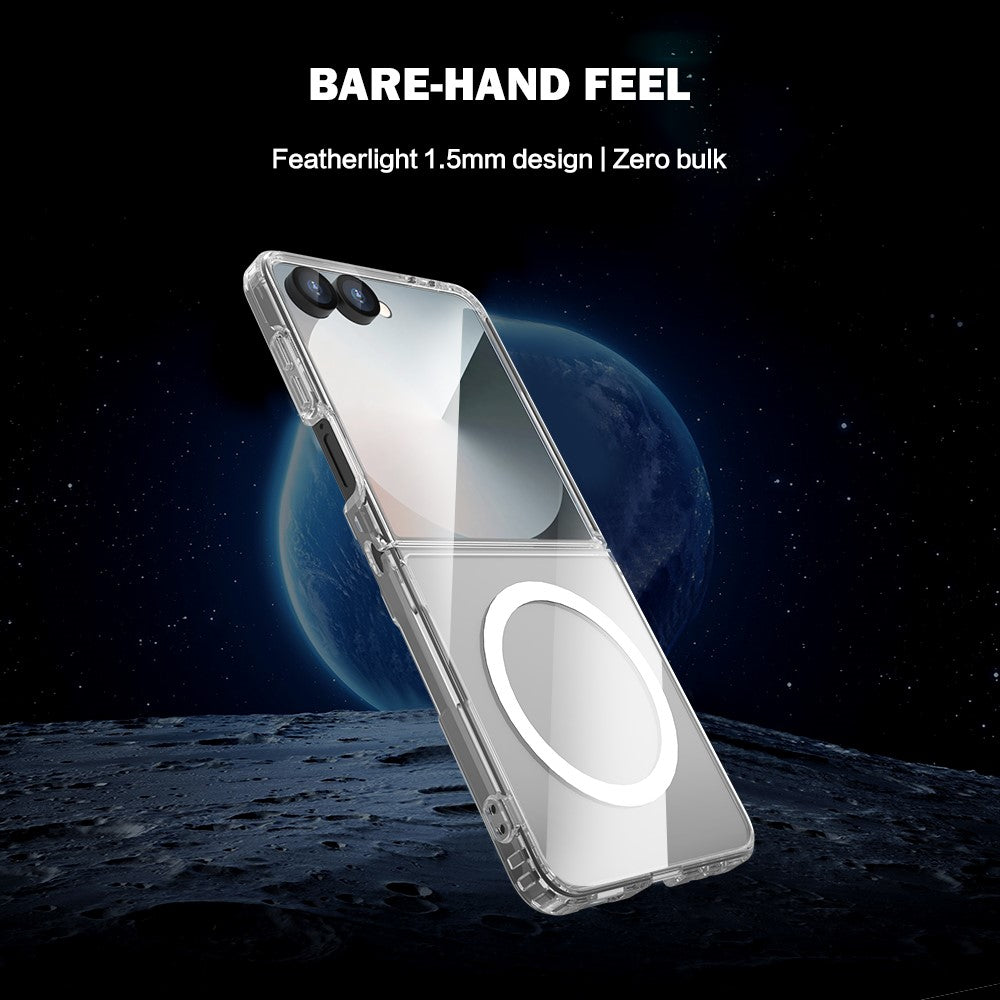 LEREACH TOC Series for Samsung Galaxy Z Flip8 Magnetic Case TPU + Acrylic Phone Cover