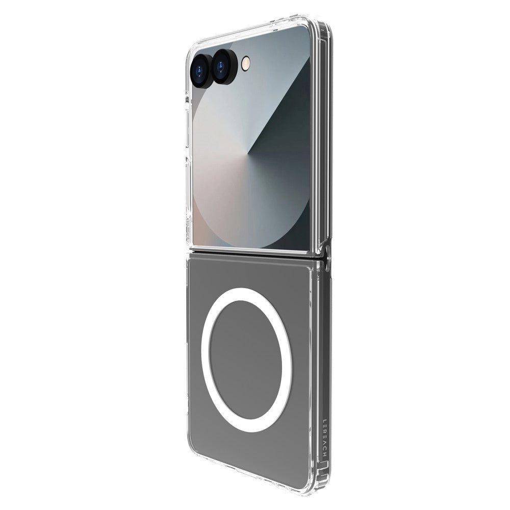 LEREACH TOC Series for Samsung Galaxy Z Flip8 Magnetic Case TPU + Acrylic Phone Cover