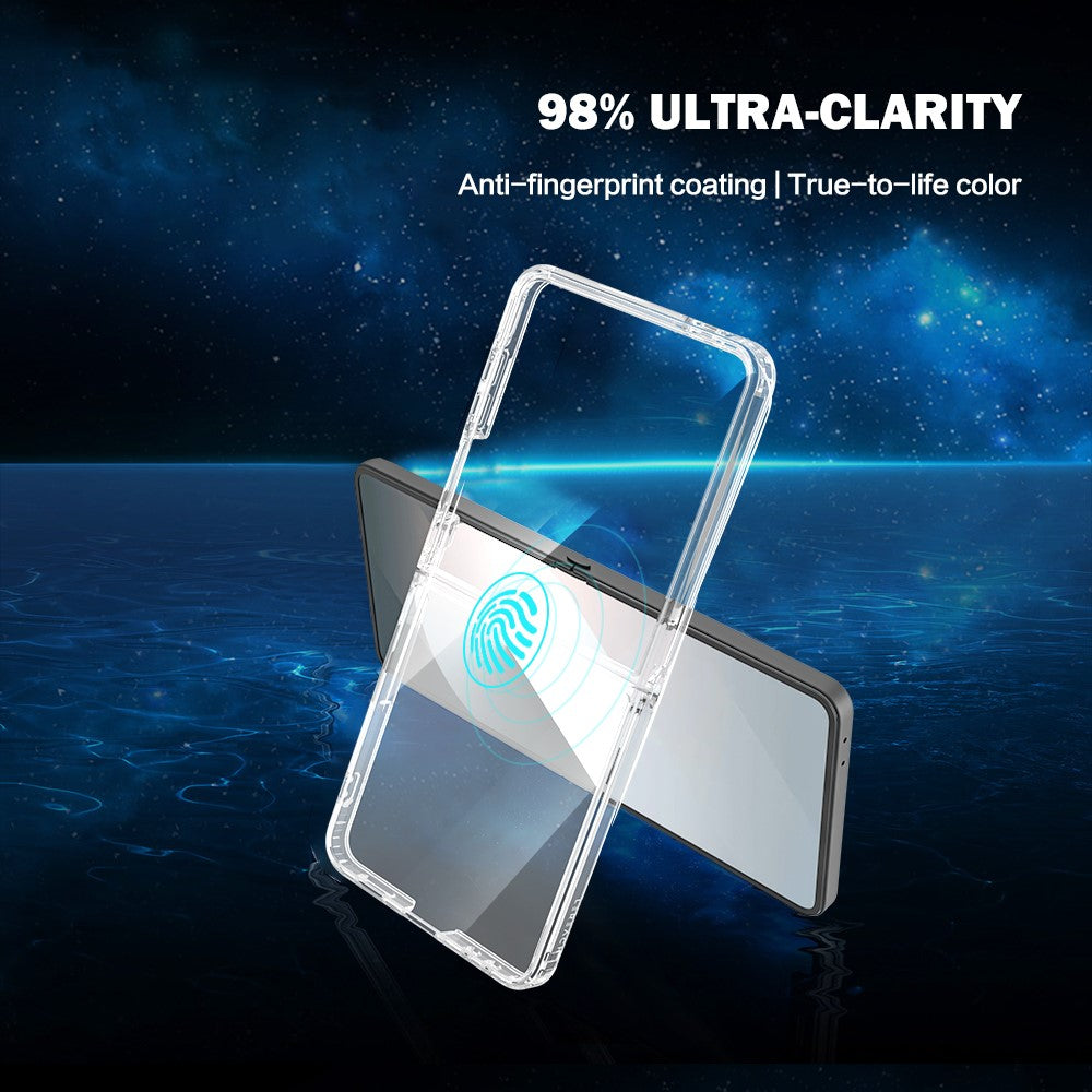 LEREACH TOC Series for Samsung Galaxy Z Flip8 Magnetic Case TPU + Acrylic Phone Cover