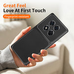 WANLONFENG for Xiaomi Redmi Note 14 Pro+ 5G XYP Series Case Lambskin Texture PC TPU Precise Cutouts Phone Cover with 2Pcs Tempered Glass Film