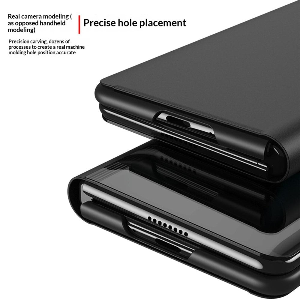 For Samsung Galaxy Z Fold8 Ultra Flip Leather Cover with Stand Full Body Protective Phone Case