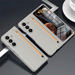 Til Samsung Galaxy Z Fold8 Ultra telefoncover, hårdt PC-bagcover med hærdet glasfilm/pen