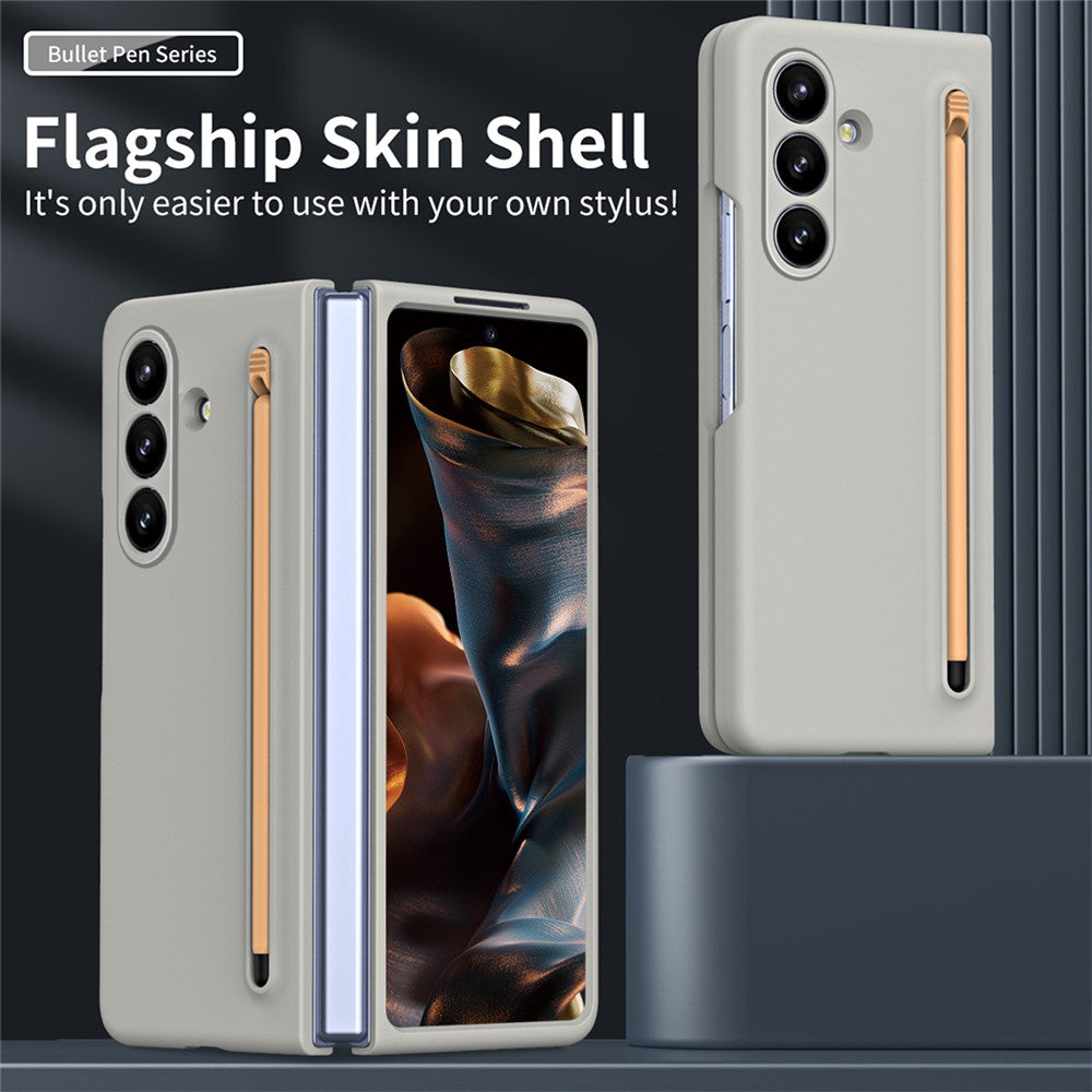 Til Samsung Galaxy Z Fold8 Ultra telefoncover, hårdt PC-bagcover med hærdet glasfilm/pen