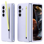 Til Samsung Galaxy Z Fold8 Ultra telefoncover, hårdt PC-bagcover med hærdet glasfilm/pen