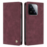 For Xiaomi 17 Max Case HX RFID Blocking Wallet Stand Leather Flip Phone Cover