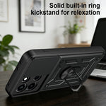 AMORUS For OnePlus Nord 6 5G Case Kickstand PC + TPU Phone Cover with Camera Lens Slider