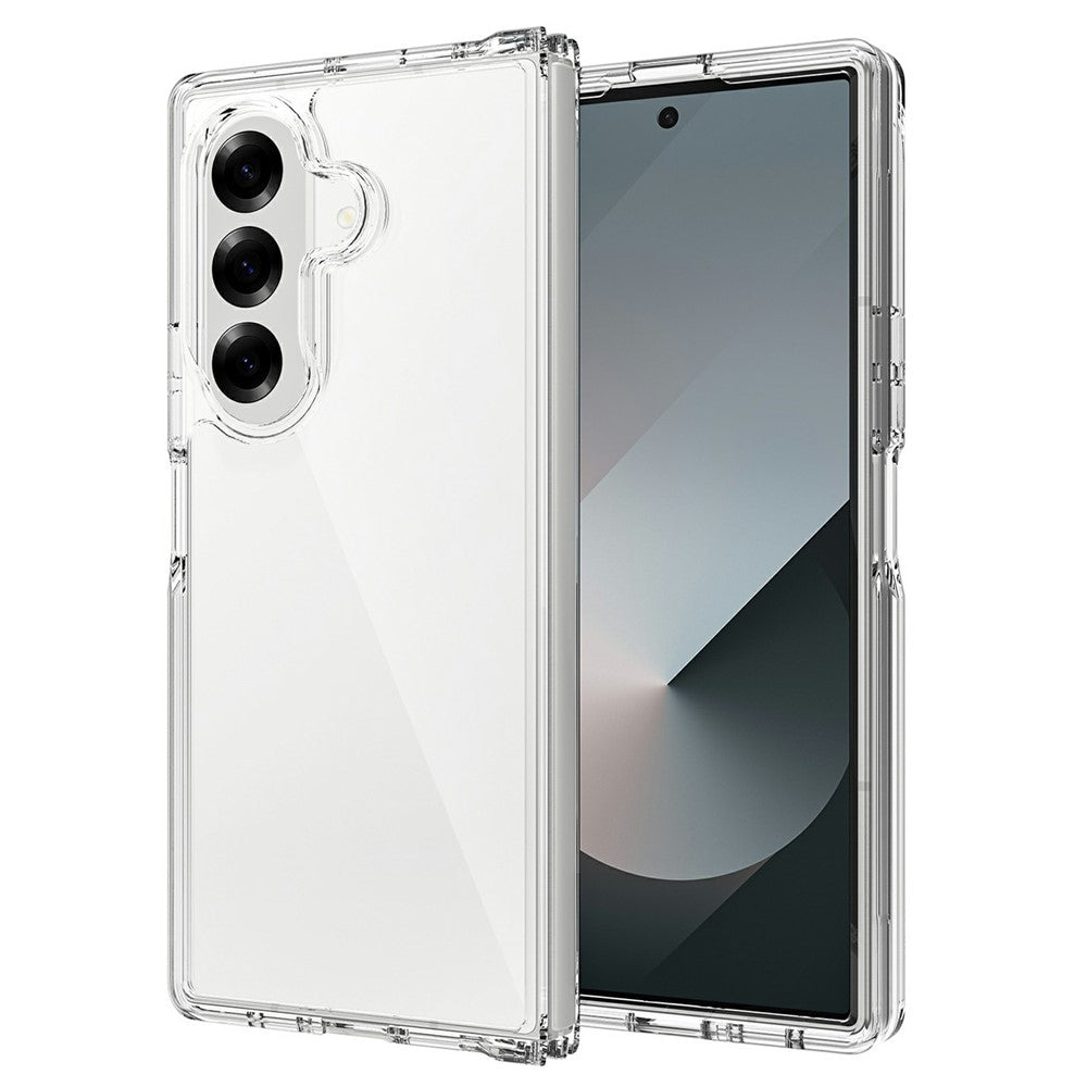 For Samsung Galaxy Z Fold8 Ultra Clear Phone Case TPU+Acrylic Shockproof Phone Back Cover
