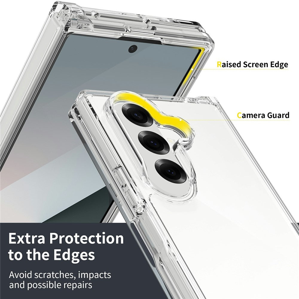 For Samsung Galaxy Z Fold8 Ultra Clear Phone Case TPU+Acrylic Shockproof Phone Back Cover