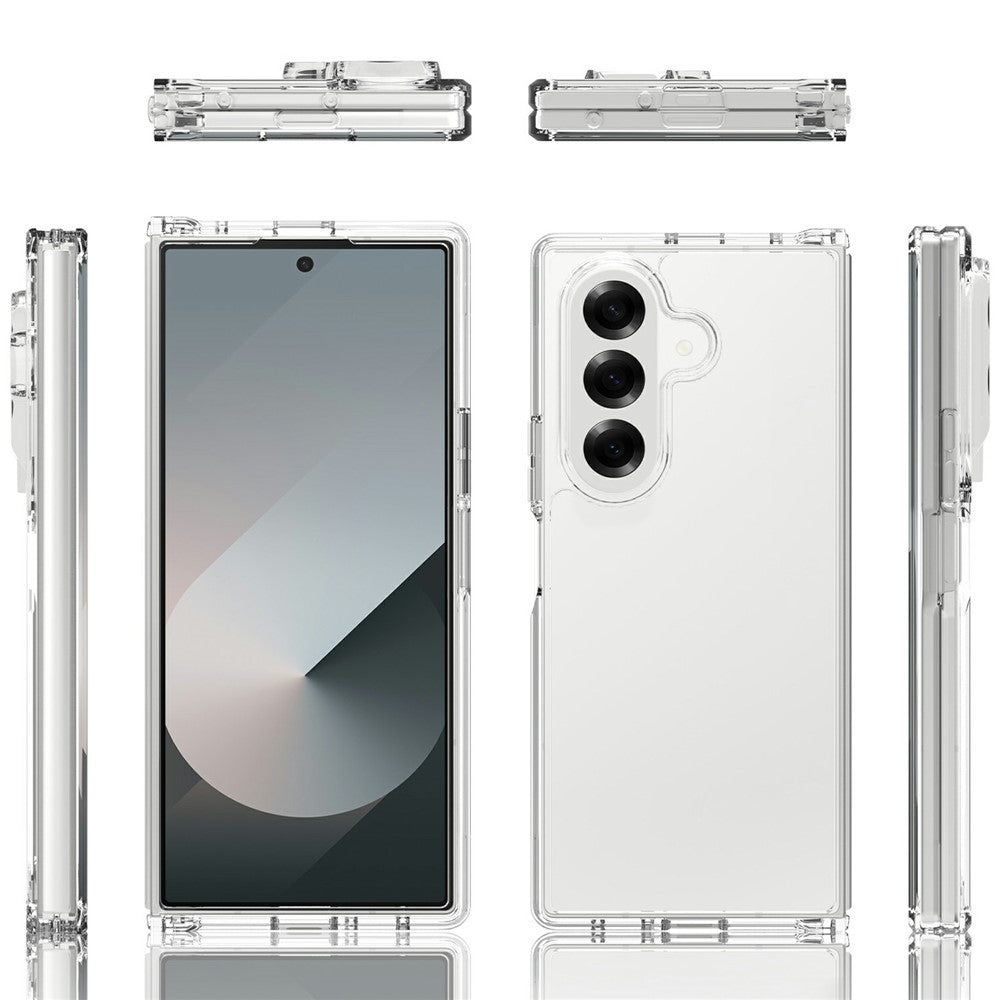 For Samsung Galaxy Z Fold8 Ultra Clear Phone Case TPU+Acrylic Shockproof Phone Back Cover